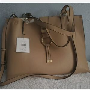 New Calvin Klien purse satchel tote hand bag Crossbody removable strap